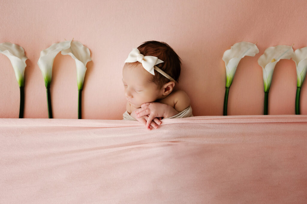Preparing for Newborn Photos, Give Baby a Bath