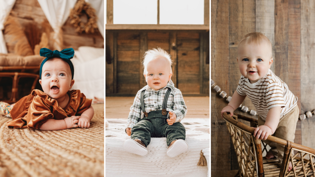 documenting baby's first year of photos