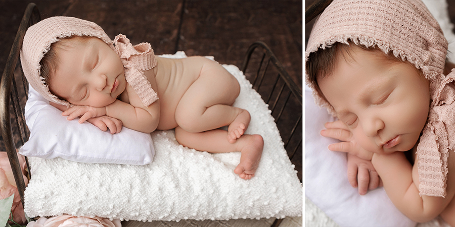 How do I make sure my newborn is safe during photos?